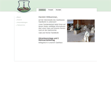 Tablet Screenshot of gasthaus-randlkofer.de